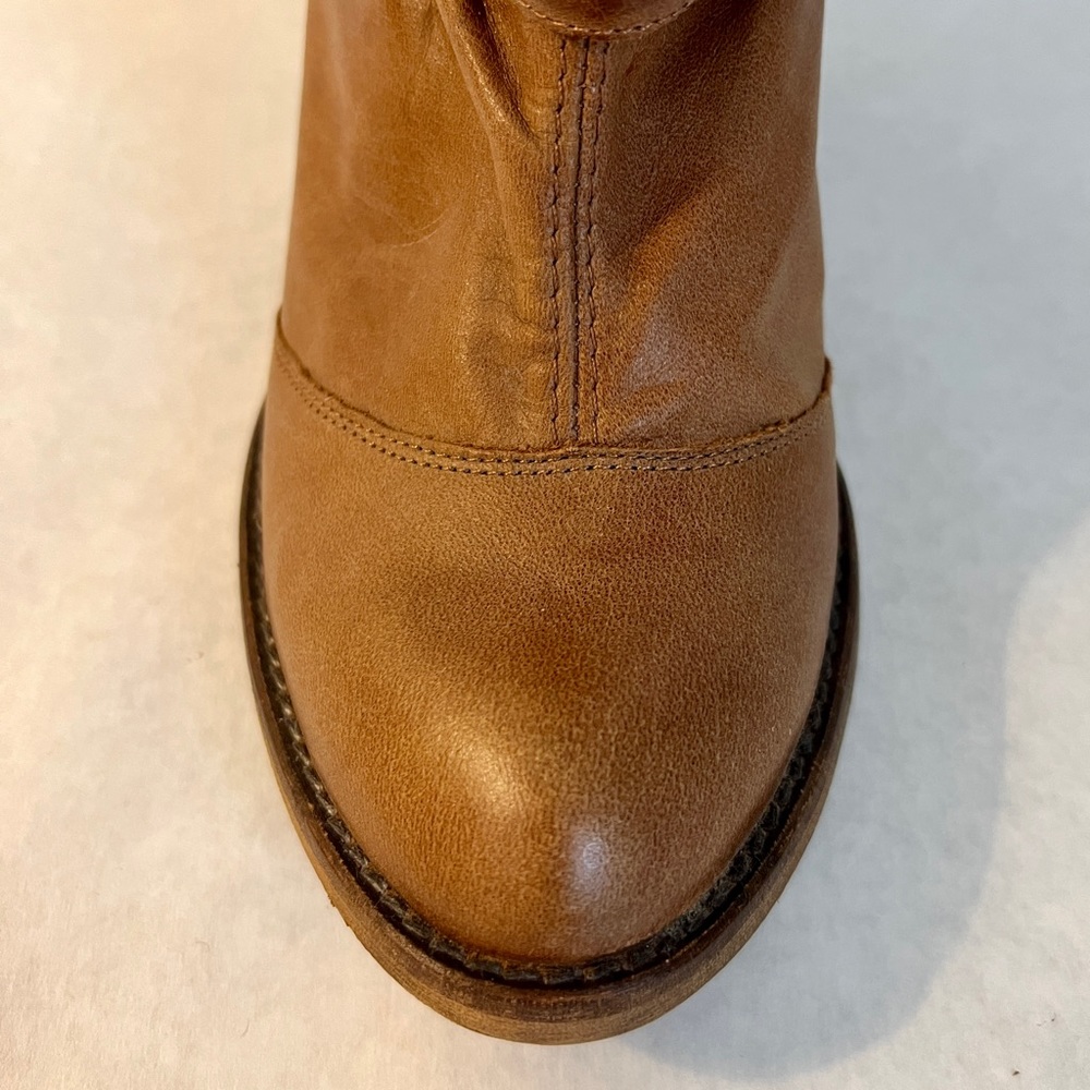 STEVE MADDEN Brown Leather Avensis Boots - Sz 7 - Picture 5 of 11